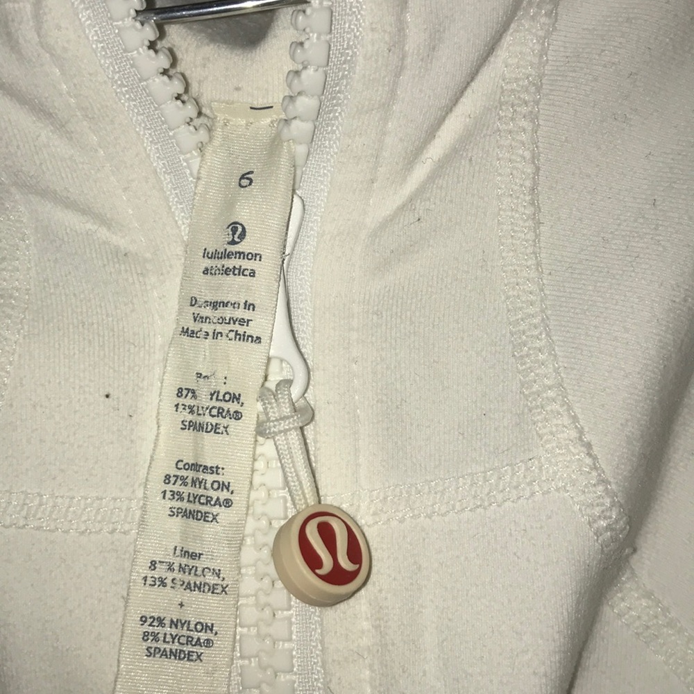 Lululemon pony tail full zip - Picture 2 of 6